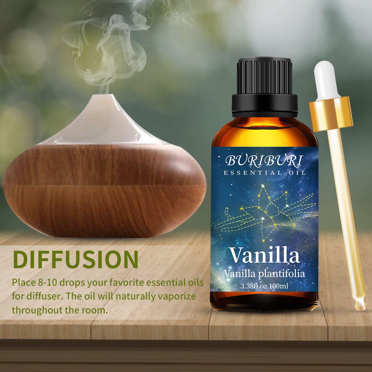 Vanilla Essential Oil DIFFUSER
