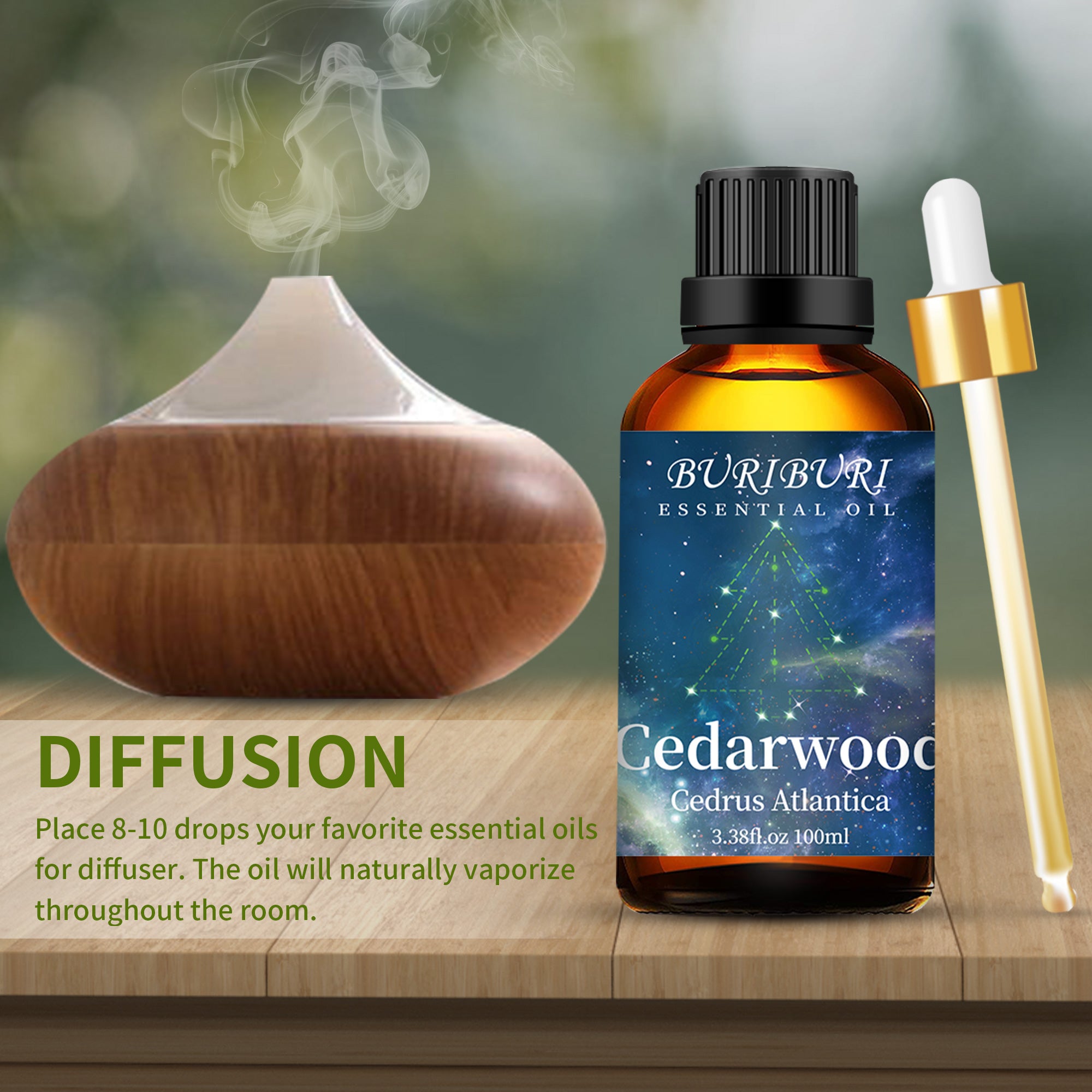 Cedarwood Essential Oil DIFFUSER