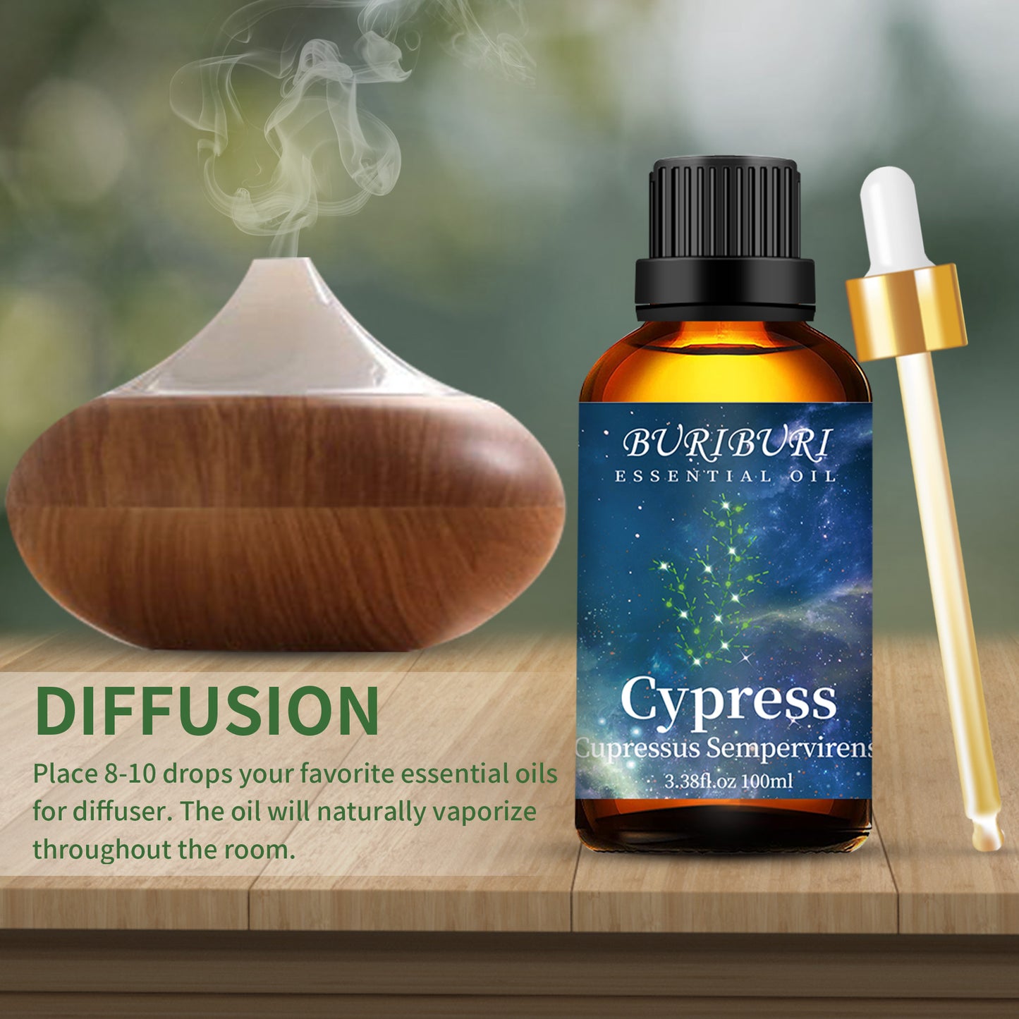 Cypress Essential Oil DIFFUSER