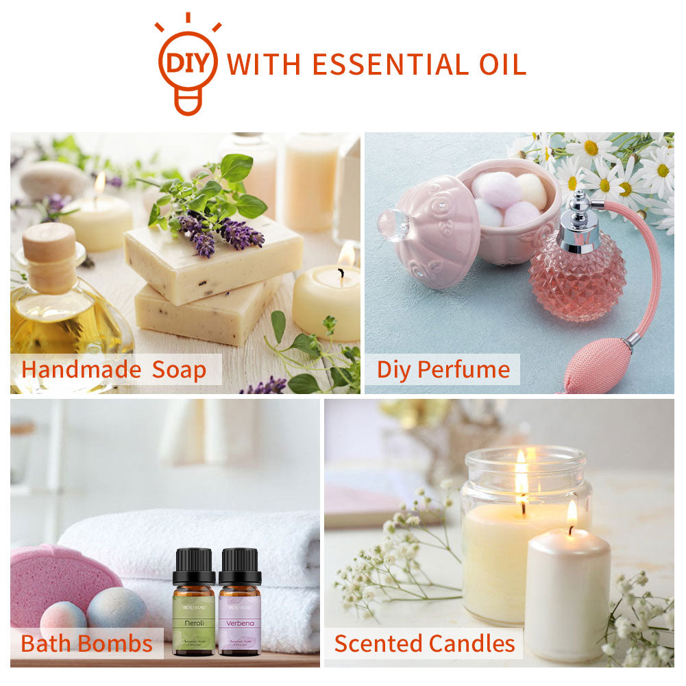 neroli verbena essential oil set