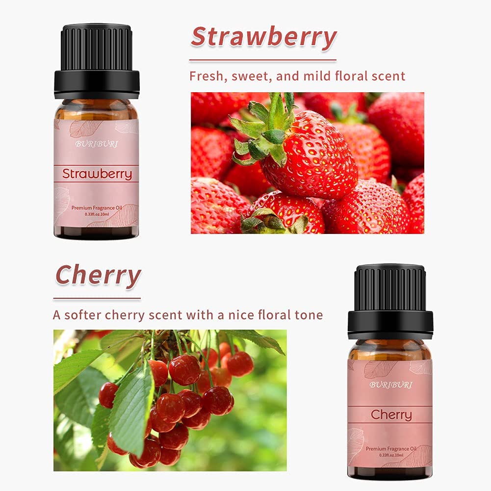 strawberry mango cherry coconut essential oil