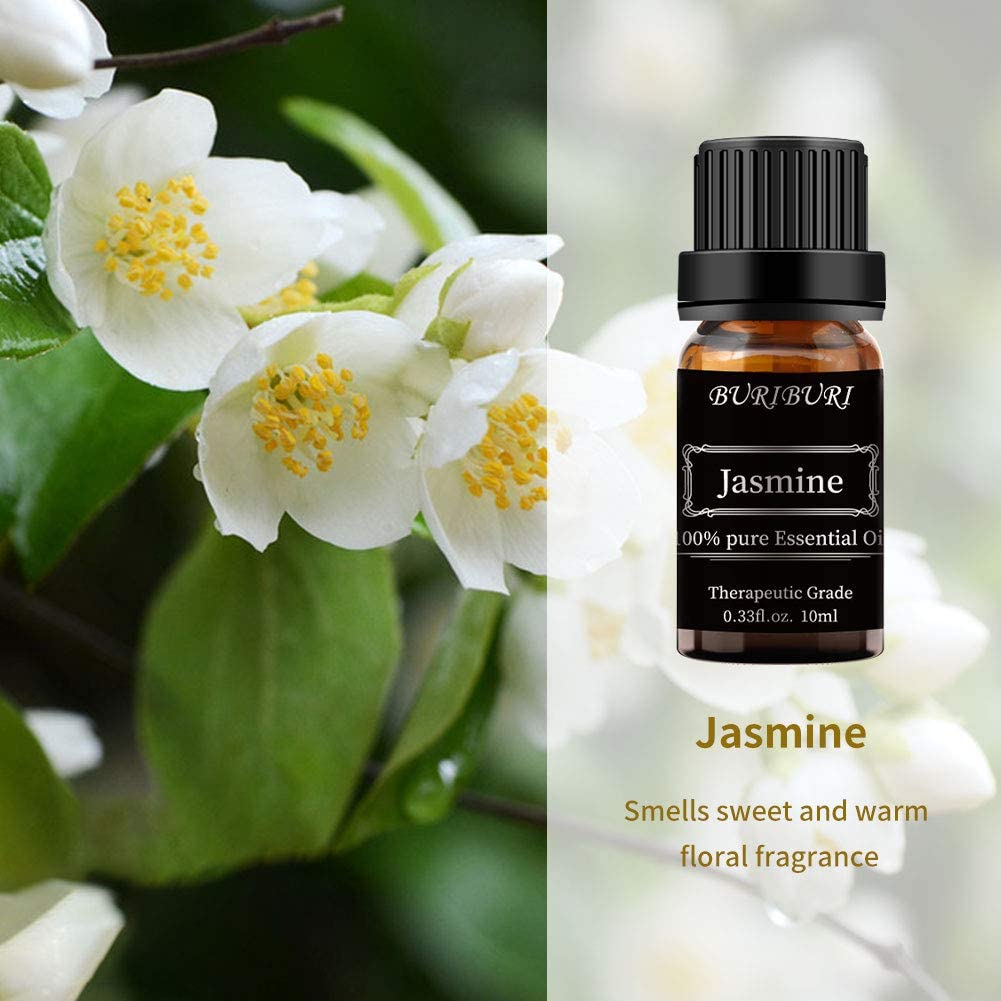 2pcs 10ml Jasmine + Honeysuckle Essential Oil Set