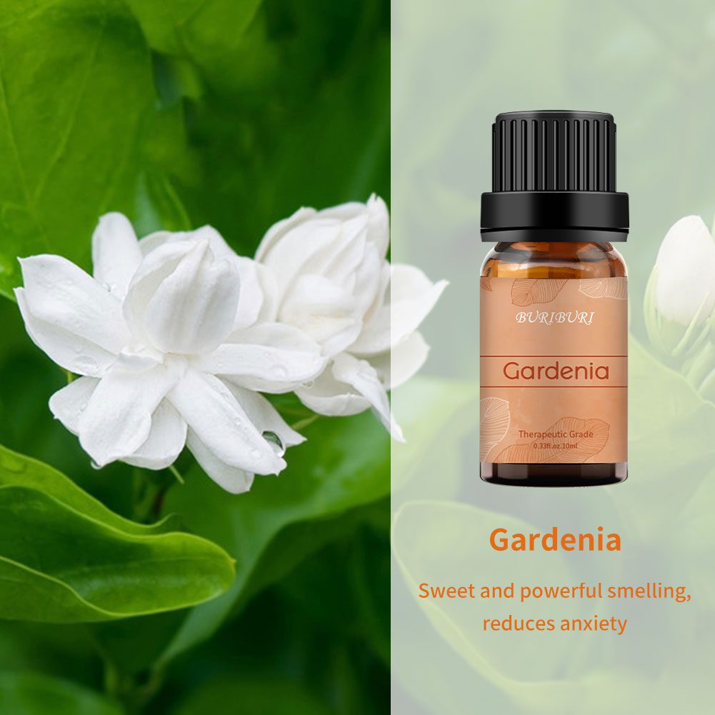 2pcs 10ml Gardenia + Violet Essential Oil Set