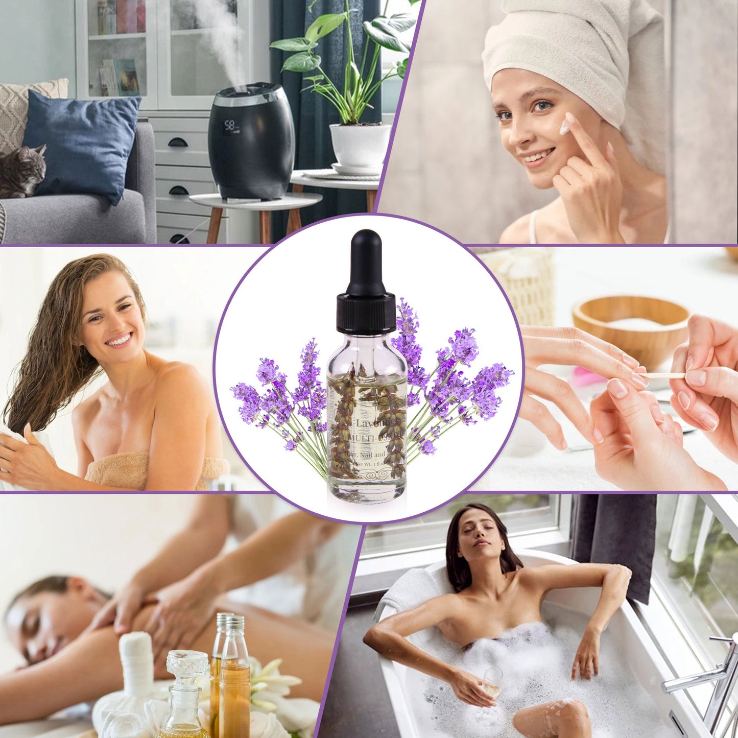 Jasmine lavender Multi-Use body Oil