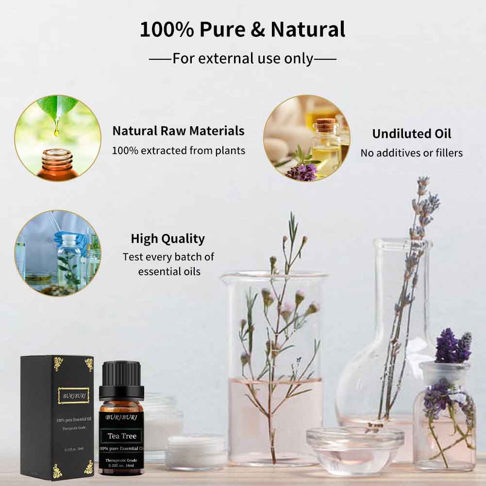 lavender lemon tea tree peppermint essential oil