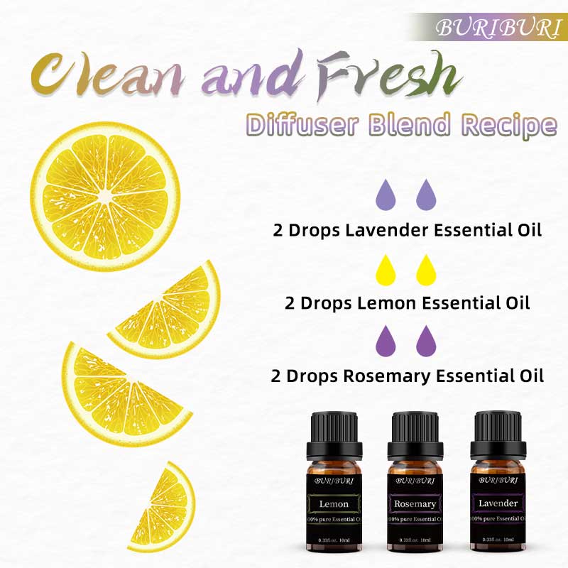 Clean and Fresh Diffuser Blend Recipe