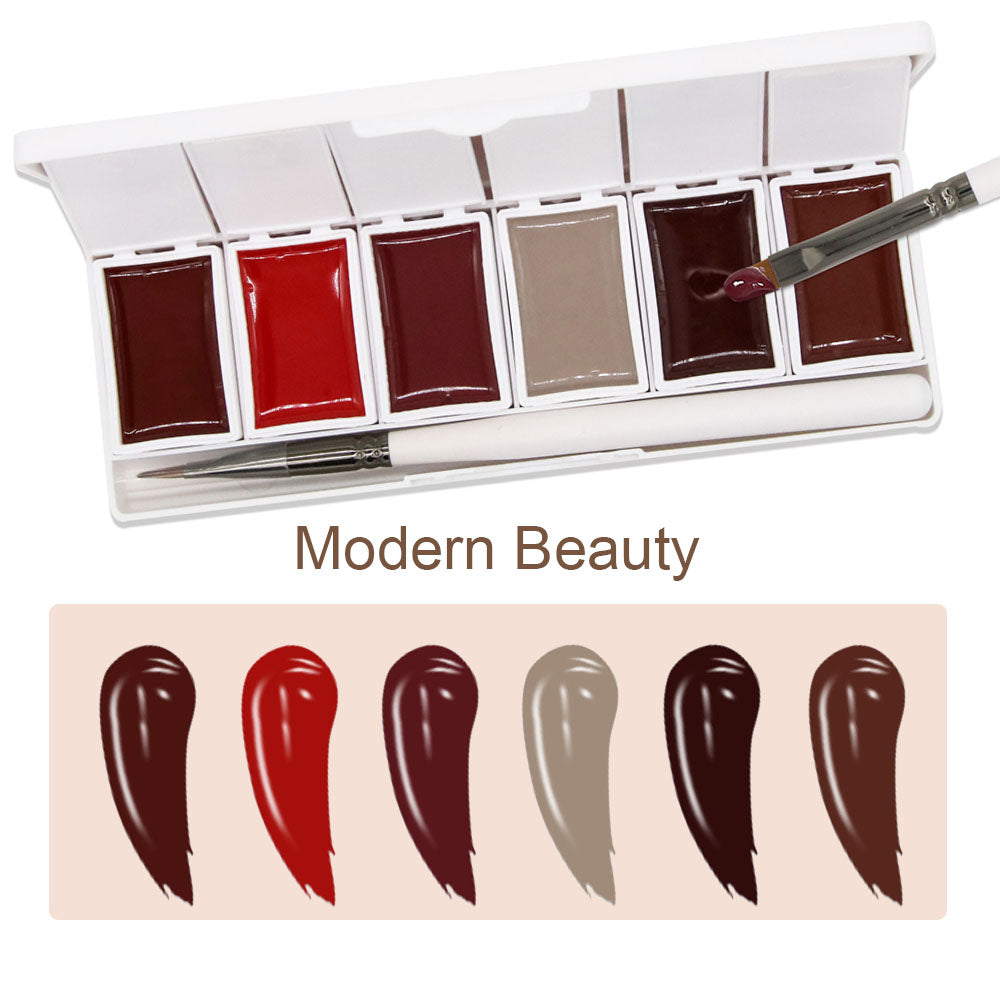 Modern Beauty - 6 Colors in 1 Solid Cream Pudding Gel Polish
