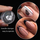 Silicone Transparent Nail Stamper For Manicure Nails Art Tool