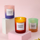 Soy Wax Natural Aroma Glass Cup Scented Candle