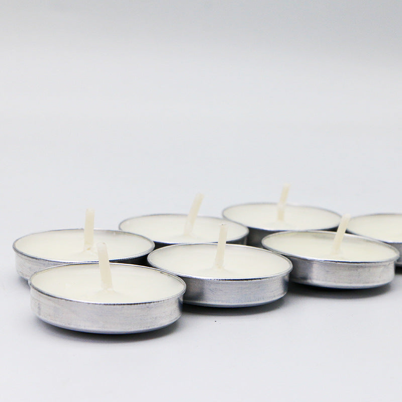 10pcs/30pcs/50pcs/100pcs Smokeless Tea Lights Candles Vegetable Ghee Tea Wax
