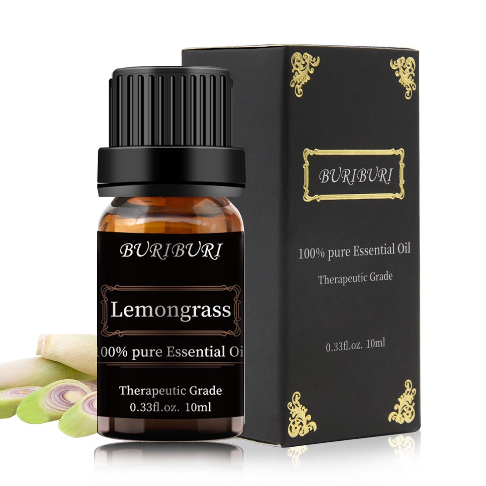 Spring Cleaning Diffuser Blends - Lavender Lemon Lemongrass Peppermint Essential Oils Set