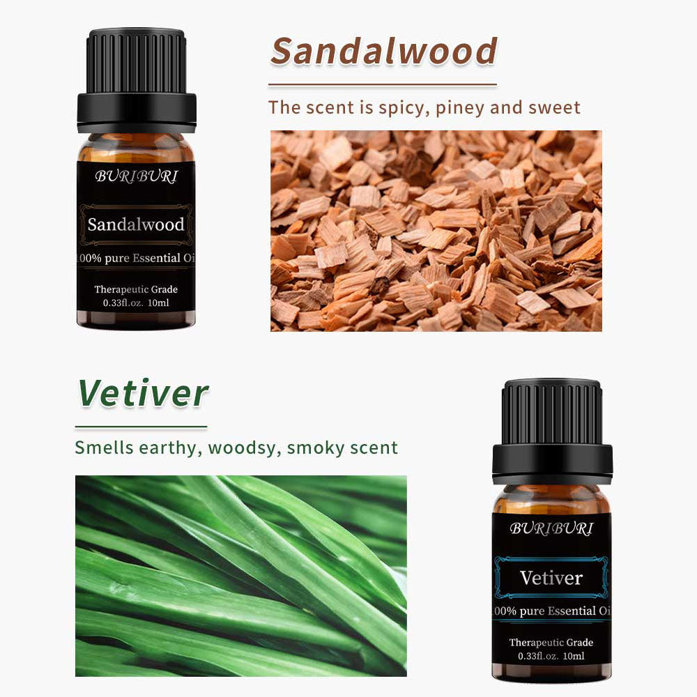 Sandalwood Vetiver Essential Oils